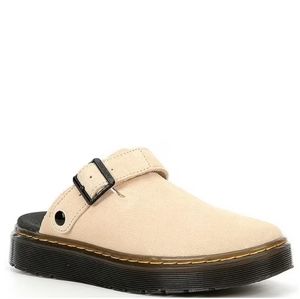 Dr. MartensWomen's Carlson Suede Buckle Strap Clogs, Brand New, Size US 9